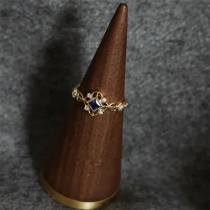 925-Sterling-Silver-14K-Gold-Plated-Ring-for-Women-Blue-Zircon-Japanese-Retro-Hollow-Simple-Ring-1.webp