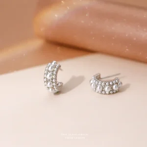 925-Sterling-Silver-C-shaped-Circular-Arc-Shell-Pearl-Earrings-for-Women-Korean-Sweet-Temperament-Wedding-1.webp