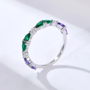 925-Sterling-Silver-Gold-Plated-Cute-Colorful-Green-Blue-Zircon-Simulate-Emerald-Ring-For-Gemston-Women-5.webp
