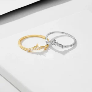 925-Sterling-Silver-Mountain-Stackable-Ring-18k-Gold-Plated-Ladies-Girl-3.webp