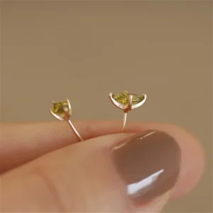 925-Sterling-Silver-Plating-14K-Gold-Earrings-Simple-Fresh-Olive-Green-Zircon-Earrings-for-Women-Party-1.webp