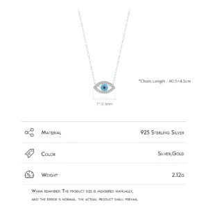 925-Sterling-Silver-Sea-Blue-Eye-Zirconia-Pendant-Necklace-link-Chain-Trendy-Stackable-Neck-For-2.webp