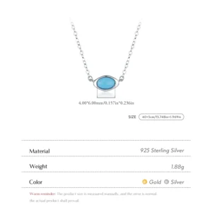 925-Sterling-Silver-Simple-Oval-Turquoise-Link-Chain-Pendant-Necklaces-Liquid-Metal-Trendy-Fine-Jewelry-2.webp