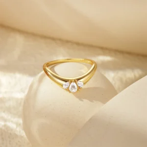 CANNER-3PCS-Water-Drop-Shape-Zircons-Line-925-Sterling-Silver-Ring-for-Women-Minimalism-Ring-Fine-5.webp