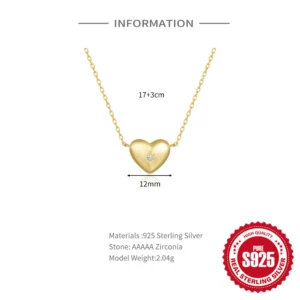 CANNER-925-Sterling-Silver-Love-Heart-Necklace-For-Women-2023-New-Trendy-Lip-Chain-Simple-Pendant-5.webp