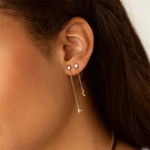 CANNER-Chain-Tassel-Starmoon-Drop-Earrings-For-Women-925-Sterling-Silver-18k-Gold-Ins-Simplicity-Earrings-3.webp