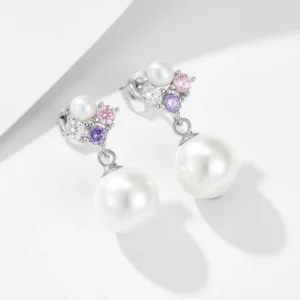 FULSUN-Trendy-colourful-cubic-zirconia-mother-of-pearl-ball-earrings-925-sterling-silver-14K-gold-plated-2.webp