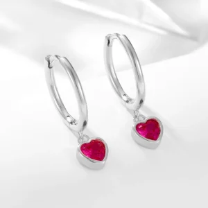 FULSUN-new-design-garnet-zircon-heart-huggie-earrings-925-sterling-silver-14K-gold-plated-fashion-drop-2.webp