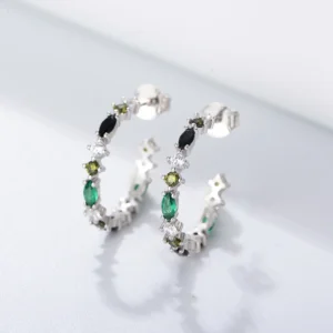 Fulsun-High-Quality-14k-Gold-Plated-Jewelry-Classic-Design-Geometric-Multi-color-Cz-Big-Cuff-Earrings-3.webp