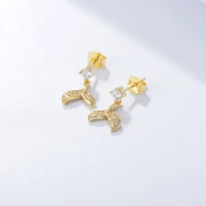 Fulsun-New-model-hot-selling-Lovely-14K-Gold-Plated-925-Zirconia-natural-diamond-Mermaid-glitter-Earring-4.webp
