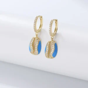 Fulsun-Wholesale-High-Quality-Custom-Silver-Earring-Oval-Hollow-Blue-Enamel-Drop-Earrings-2.webp