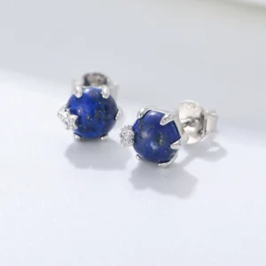 Fulsun-fashion-design-new-model-star-stud-earring-round-cutting-silver-925-jewelry-lapis-lazuli-earrings-2.webp