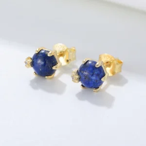 Fulsun-fashion-design-new-model-star-stud-earring-round-cutting-silver-925-jewelry-lapis-lazuli-earrings-3.webp