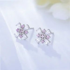 Fulsun-simple-little-multi-colorful-flower-925-Sterling-silver-14k-gold-plated-Cubic-Zircon-Stud-Earrings-3.webp