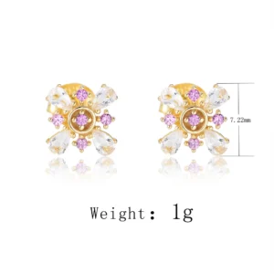 Fulsun-simple-little-multi-colorful-flower-925-Sterling-silver-14k-gold-plated-Cubic-Zircon-Stud-Earrings-5.webp