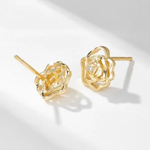 Fulsun-wholesale-new-18k-gold-plated-fashion-flower-925-sterling-silver-small-stud-earrings-for-women-2.webp