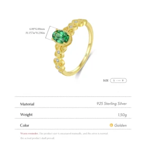 Gold-Color-Lace-Pattern-Rings-925-Sterling-Silver-Vintage-Oval-Green-CZ-Finger-Rings-For-2.webp