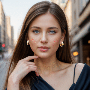 Gold-Plated-Sterling-Silver-Irregular-Twist-Earrings-Wholesale0.png