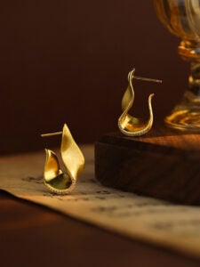 Gold-Plated-Sterling-Silver-Irregular-Twist-Earrings-Wholesale1.jpeg
