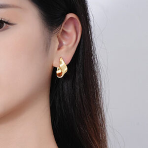Gold-Plated-Sterling-Silver-Irregular-Twist-Earrings-Wholesale3.jpg