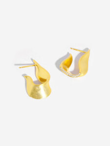 Gold-Plated-Sterling-Silver-Irregular-Twist-Earrings-Wholesale4.jpg