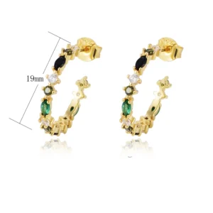 High-Quality-14k-Gold-Plated-Jewelry-Classic-Design-Geometric-Multi-color-Cz-Big-Cuff-Earrings-5.webp