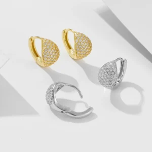 High-Quality-Sterling-925-silver-jewelry-wholesale-Geometric-Full-Diamond-Micro-Paved-Zircon-Circle-Huggies-Earrings-2.webp
