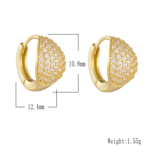 High-Quality-Sterling-925-silver-jewelry-wholesale-Geometric-Full-Diamond-Micro-Paved-Zircon-Circle-Huggies-Earrings-3.webp