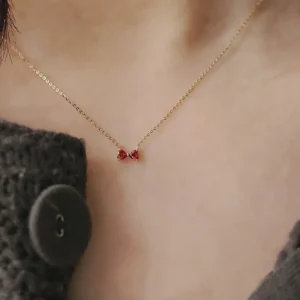 Korean-Sweet-Red-Zircon-Bow-Necklace-for-Women-Girl-925-Sterling-Silver-Temperament-Jewelry-Gift-3.webp