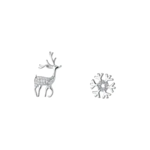 Korean-Temperament-pav-Zircon-Deer-Snowflake-Asymmetrical-Earring-for-Women-Student-925-Sterling-Silver-Christmas-Party-5.webp