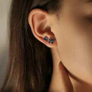 MODIAN-925-Sterling-Silver-Asymmetry-Square-Flowers-Blue-Zirconia-Stud-Earrings-Trendy-Exquisite-Earrings-For-Women-1.webp