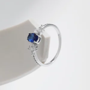 MODIAN-925-Sterling-Silver-Classic-Oval-Royal-Blue-Cubic-Zirconia-Ring-For-Women-Wedding-Engagement-Statement-5.webp