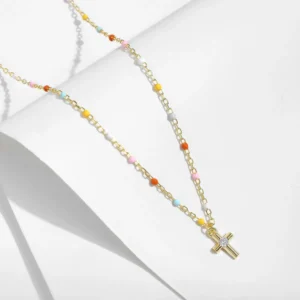MODIAN-925-Sterling-Silver-Delicate-Cross-Pendant-Necklace-Colorful-Enamel-Beads-Chain-Necklace-for-Women-Party-3.webp