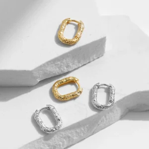 MODIAN-925-Sterling-Silver-Exquisite-U-Shape-Texture-Hoop-Earrings-For-Women-White-Gold-Plated-Hypoallergenic-3.webp