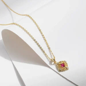 MODIAN-925-Sterling-Silver-Retro-Hollow-Pattern-Pendant-Necklace-Prong-Setting-Red-CZ-For-Women-Birthday-3.webp
