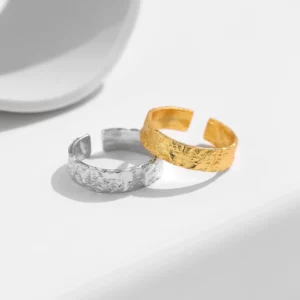 MODIAN-925-Sterling-Silver-Scrub-Texture-Rings-For-Women-Adjustable-Bold-Thick-Stackable-Rings-Minimalist-Jewelry-5.webp
