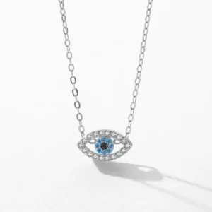 MODIAN-925-Sterling-Silver-Sea-Blue-Eye-Zirconia-Pendant-Necklace-link-Chain-Trendy-Stackable-Neck-For-4.webp