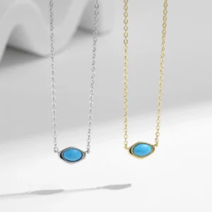 MODIAN-925-Sterling-Silver-Simple-Oval-Turquoise-Link-Chain-Pendant-Necklaces-Liquid-Metal-Trendy-Fine-Jewelry-3.webp