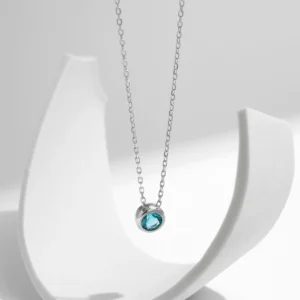 MODIAN-925-Sterling-Silver-Teal-Round-Zirconia-Pendant-Necklace-White-Gold-Plated-Neck-Link-Chain-For-4.webp