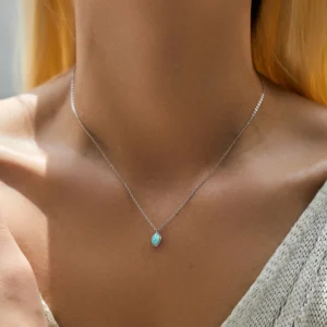 MODIAN-Link-Chain-Necklace-925-Sterling-Silver-Vintage-Irregular-Wave-Metal-Opal-Pendant-Necklace-For-Women-1.webp