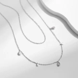 MODIAN-Pear-Shape-Moissanite-Pendant-Necklace-925-Sterling-Silver-Double-Layer-Necklaces-For-Women-Luxury-Wedding-4.webp