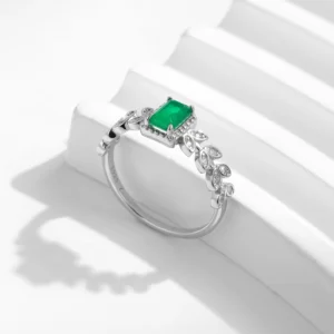 MODIAN-Vintage-Leaves-Ring-925-Sterling-Silver-Rectangle-CZ-Charm-Lucky-Rings-For-Women-Birthday-Anniversary-5.webp