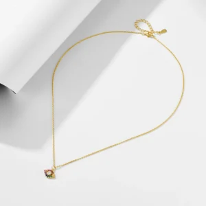 Minimalist-dainty-diamond-rainbow-eye-18K-gold-jewellery-necklace-designs-for-women-2.webp