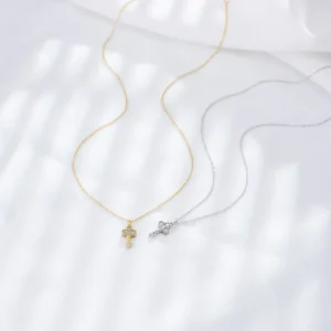 Personalized-Trendy-Twist-Mini-Key-Charm-Zircons-necklace-Sterling-Silver-S925-clavicle-chain-necklace-jewelry-for-2.webp