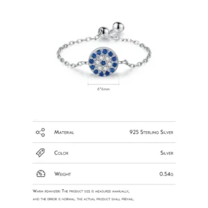 Pure-925-Sterling-Silver-Blue-Eyes-Ring-For-Women-Adjustable-Link-Chain-Fashion-Ring-Fine-2.webp