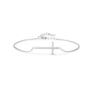 Rhodium-Plated-Sterling-Silver-Minimalist-High-Polished-Link-Chain-Cross-Bracelet-Wholesale-S1.jpg