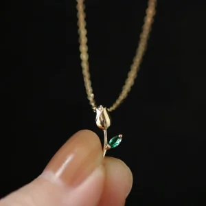 SOFTPIG-Real-925-Sterling-Silver-14K-Gold-Zircon-Rose-Flower-Pendant-Choker-Necklace-For-Women-Cute-2.webp