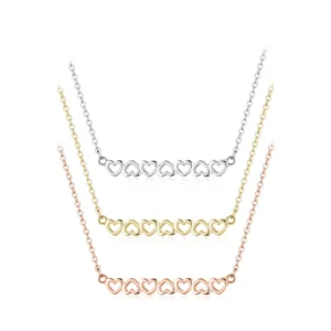 Silver-Gold-Rose-Color-Stackable-Hollow-Heart-925-Sterling-Silver-Pendant-Necklace-for-Women-Simple.webp