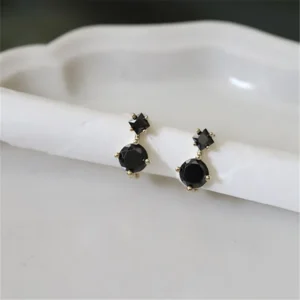 Small-Cute-Geometric-Black-CZ-Stud-Earrings-Fashion-100-925-Sterling-Silver-Punk-Studs-Ear-For-2.webp