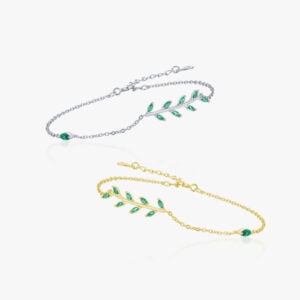 Sterling-Silver-Green-Leaf-CZ-Adjustable-Bracelet-Wholesale-S1.jpg